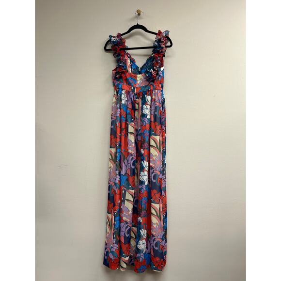TUCKERNUCK Climbing Cosmos Priscilla Dress Size M NWT Retail $328 Tuckernuck - Picture 5 of 6